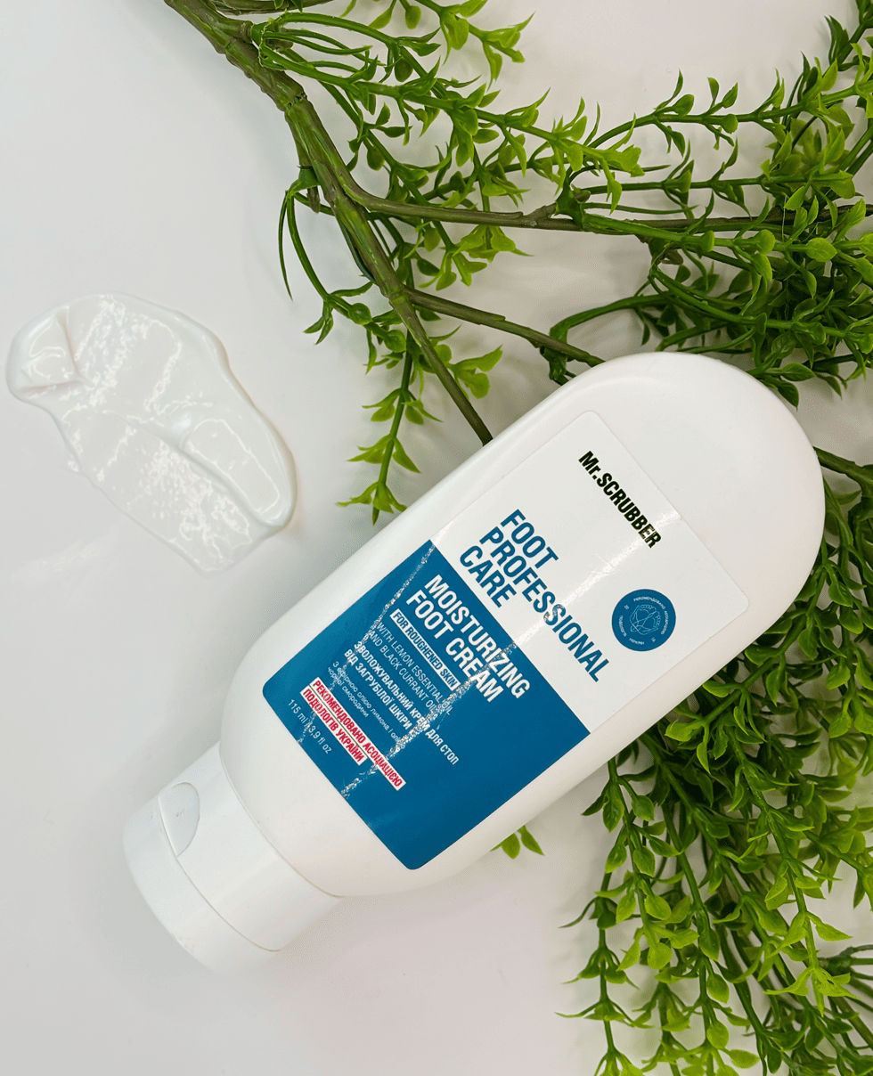 Увлажняющий крем для стоп от загрубевшей кожи Mr. Scrubber Foot Professional Care Moisturizing Foot Cream