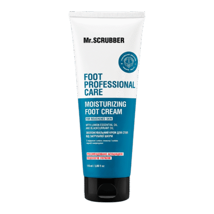 Зволожувальний крем для стоп від загрубілої шкіри Mr. Scrubber Foot Professional Care Moisturizing Foot Cream