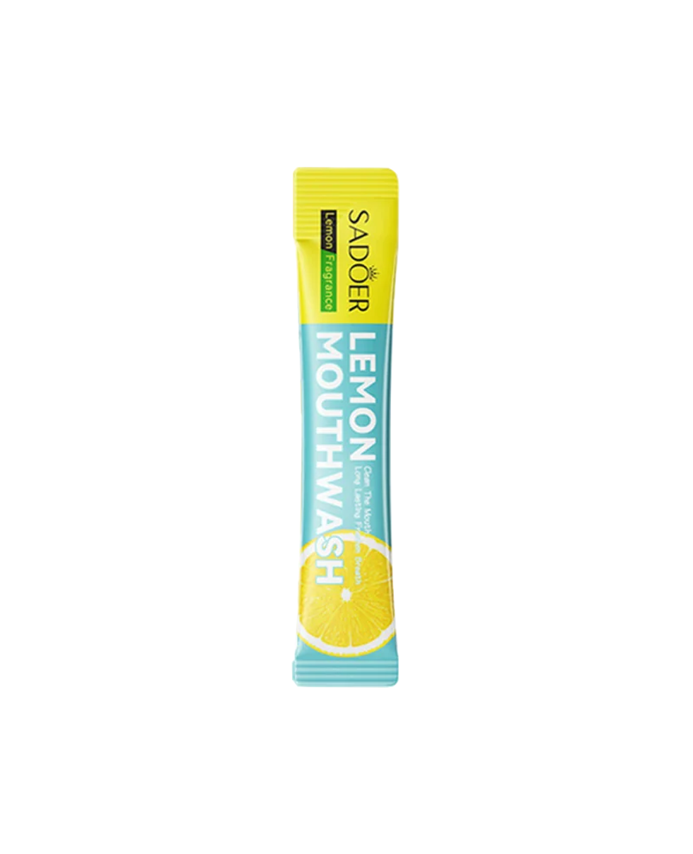 Ополіскувач для ротової порожнини зі смаком лимону Sadoer Lemon Mouthwash