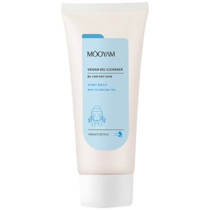 Гель для вмивання для сухої шкіри Mooyam Vegan Gel Cleanser B5 For Dry Skin