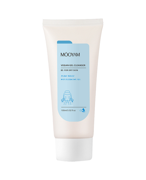 Гель для умывания для сухой кожи Mooyam Vegan Gel Cleanser B5 For Dry Skin