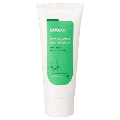 Гель для вмивання для жирної шкіри Mooyam Vegan Gel Cleanser Green Tea For Oily Skin