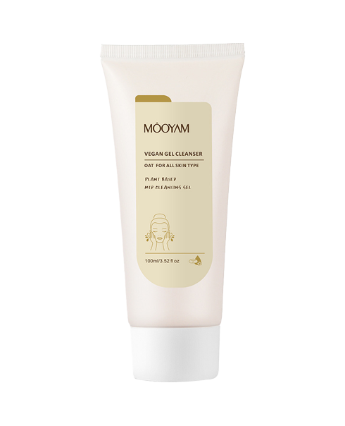 Гель для вмивання для всіх типів шкіри Mooyam Vegan Gel Cleanser Oat For All Skin Type