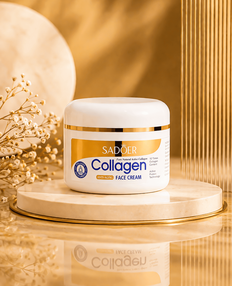 Крем для обличчя з колагеном Sadoer Collagen Anti-Aging Face Cream