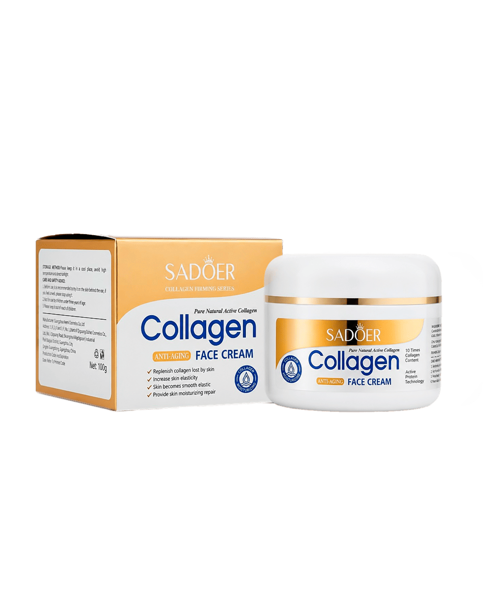 Крем для обличчя з колагеном Sadoer Collagen Anti-Aging Face Cream