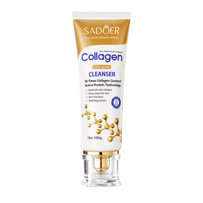 Пінка для вмивання з колагеном Sadoer Collagen Anti-Aging Cleanser