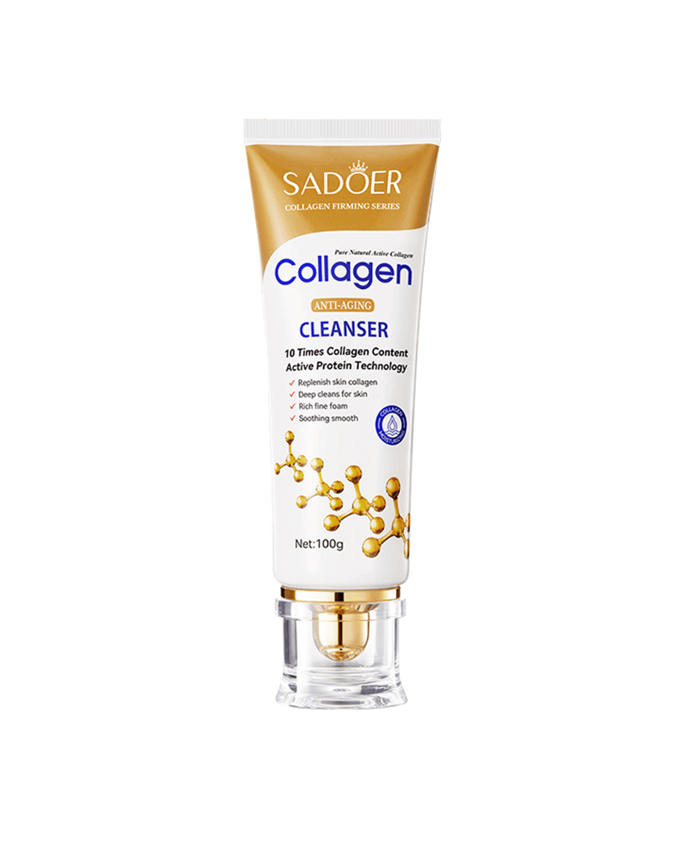 Пінка для вмивання з колагеном Sadoer Collagen Anti-Aging Cleanser