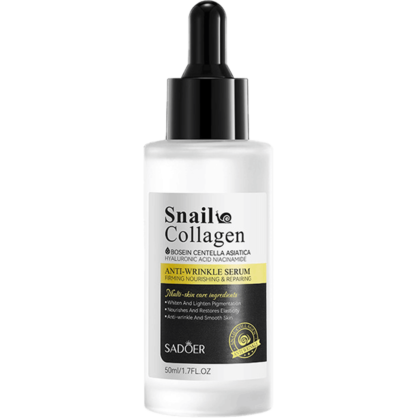 Сыворотка с муцином улитки Sadoer Snail Collagen Anti-Wrinkle Serum
