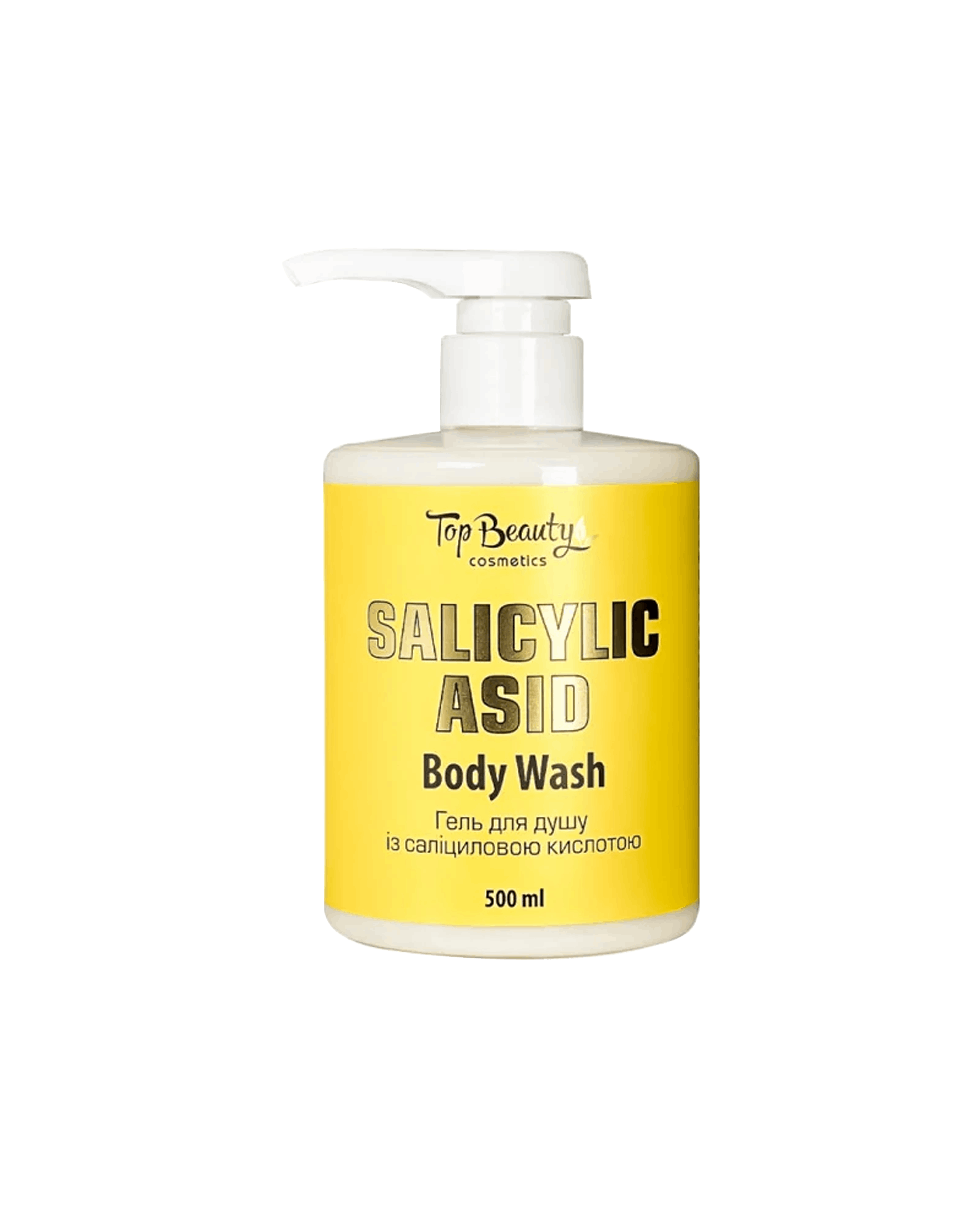 Гель для душа от акне с салициловой кислотой Top Beauty Salicylic Acid Body Wash