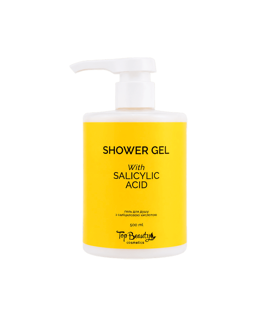 Гель для душа от акне с салициловой кислотой Top Beauty Salicylic Acid Body Wash