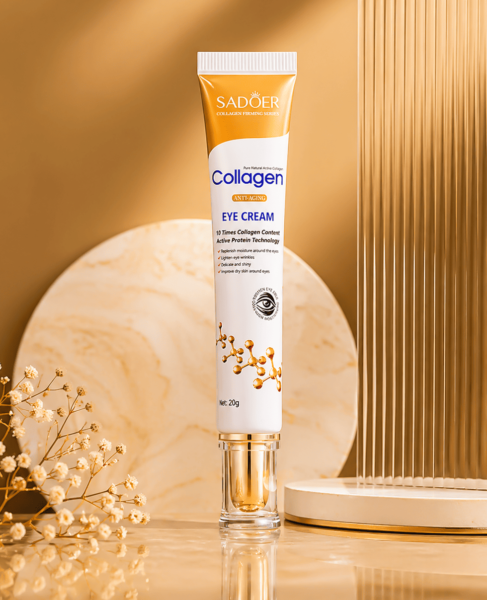 Крем вокруг глаза с коллагеном Sadoer Collagen Anti-Aging Eye Cream
