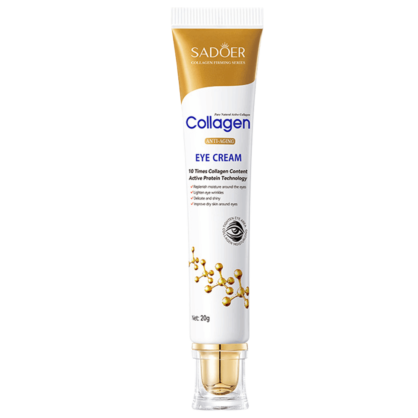 Крем навколо очей з колагеном Sadoer Collagen Anti-Aging Eye Cream