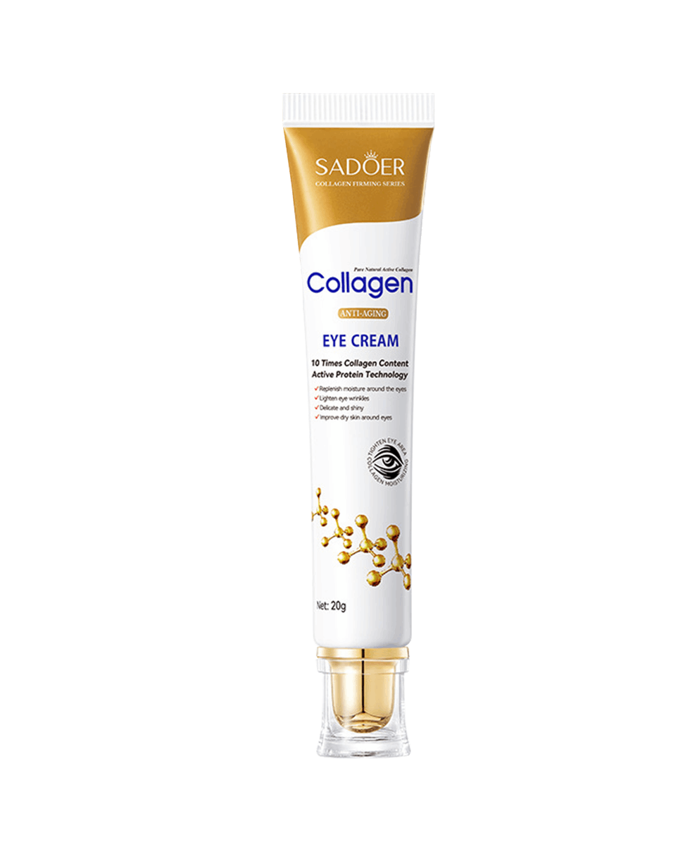 Крем навколо очей з колагеном Sadoer Collagen Anti-Aging Eye Cream