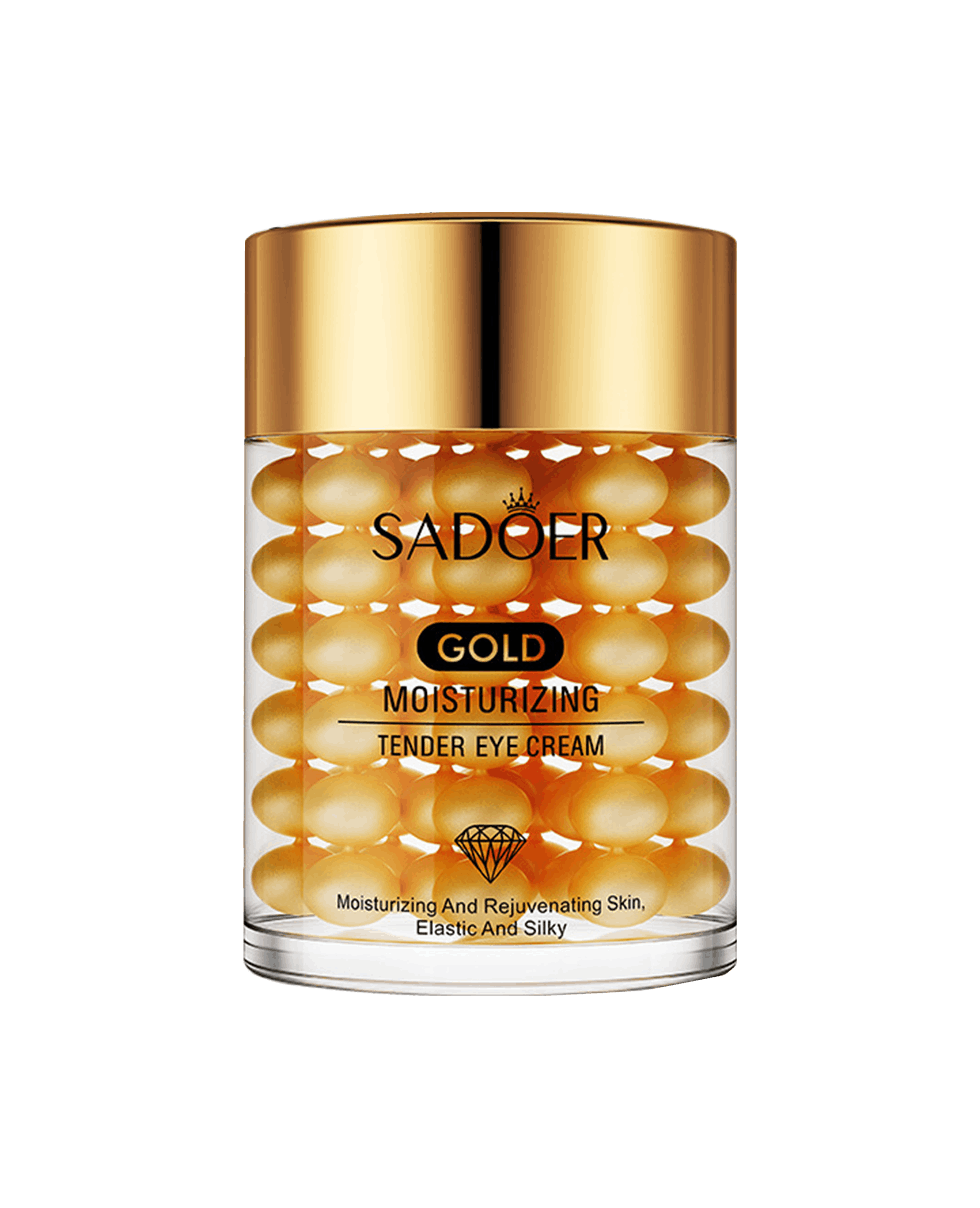 Капсульний крем навколо очей Sadoer Gold Moisturizing Tender Eye Cream