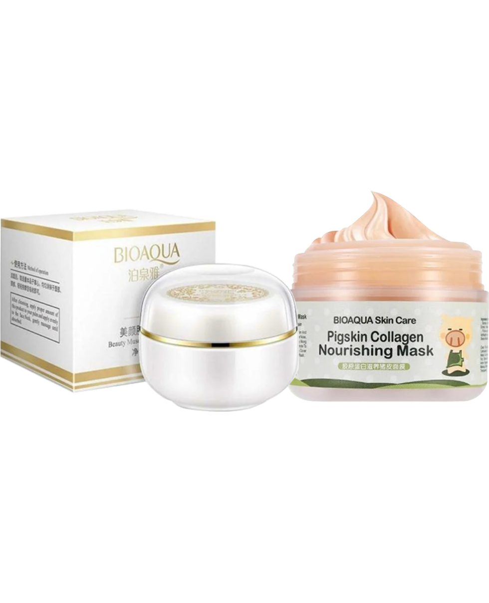 Маска с коллагеном Pigskin Collagen + Крем осветляющийWhitening Cream