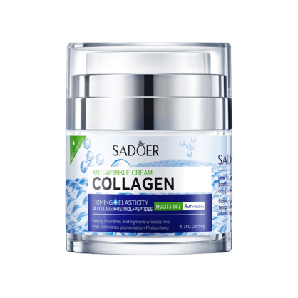 Омолаживающий крем с коллагеном, ретинолом и пептидами Sadoer Collagen Anti-Wrinkle Cream