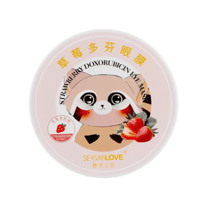Гідрогелеві патчі з полуницею SERSAN LOVE Strawberry Doxorubicin Eye Mask
