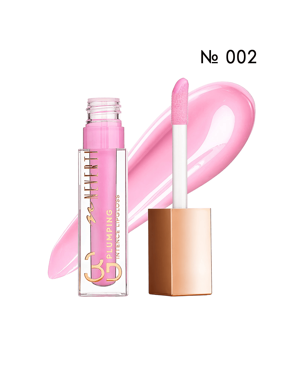 Блиск-плампер для губ Neverti 3D Plumping Lipgloss (002)