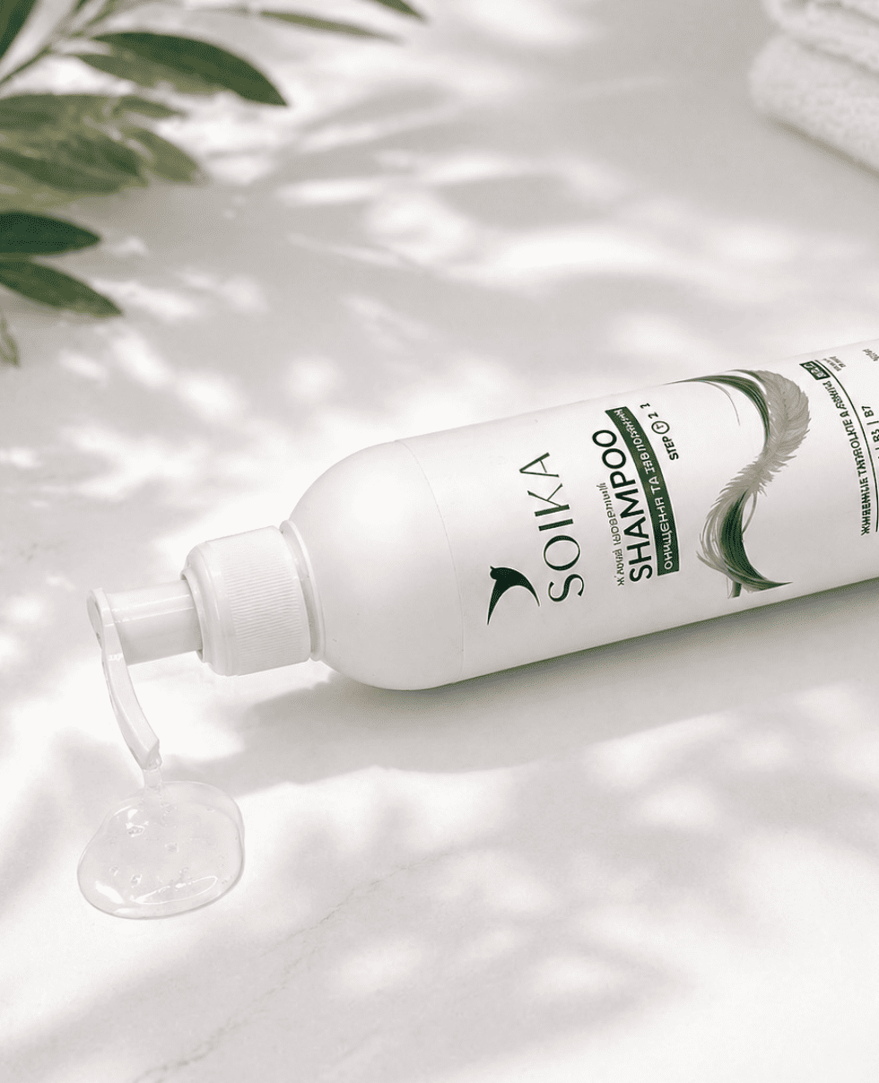 М’який щоденний шампунь “Очищення та зволоження” Soika Shampoo