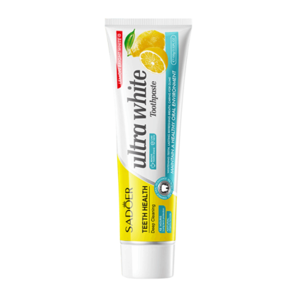 Відбілююча зубна паста з лимоном Sadoer Ultra White Lemon Bright Toothpaste