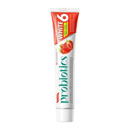 Зубна паста з пробіотиками та полуницею Sadoer Probiotics Strawberry Toothpaste