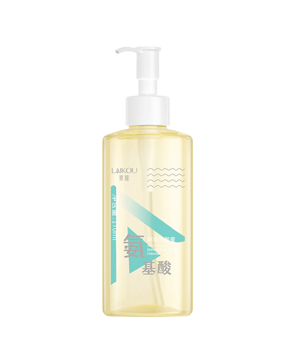 Пінний засіб 2в1 для зняття макіяжу та очищення обличчя Laikou Amino Acid Makeup Removal Cleanser