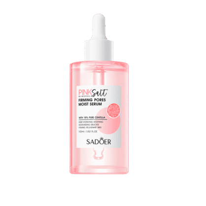 Сыворотка с розовой солью и центеллой Sadoer Pink Salt Firming Pores Moist Serum