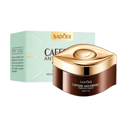 Крем навколо очей з кофеїном Sadoer Caffeine Anti-Wrinkle Firm Eye Cream