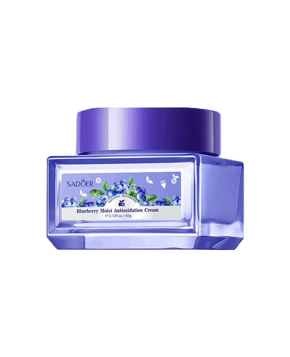 Крем для обличчя з чорницею Sadoer Blueberry Moist Antioxidation Cream