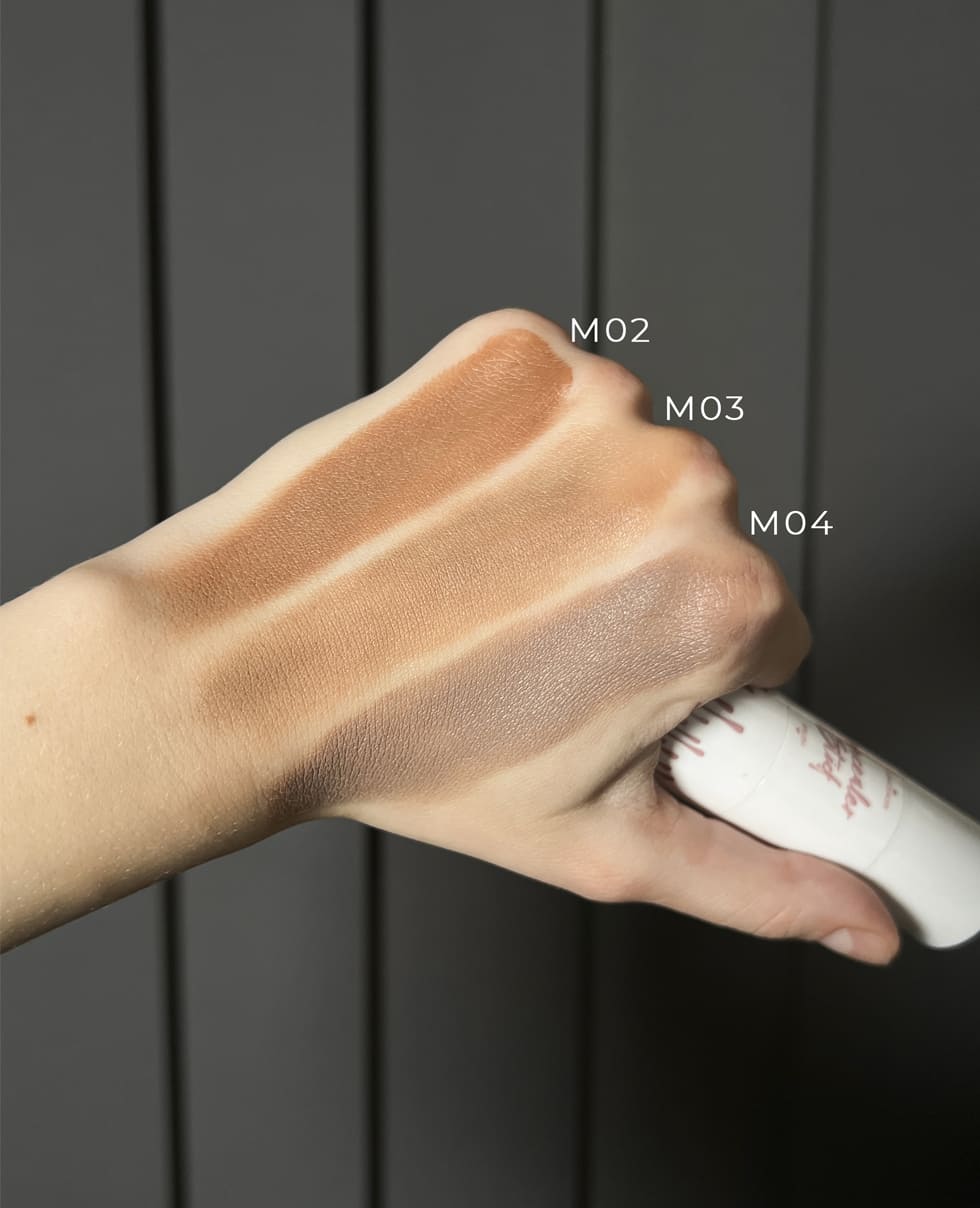 Контуринг-стік для обличчя з щіточкою HelloKiss Concealer Stick