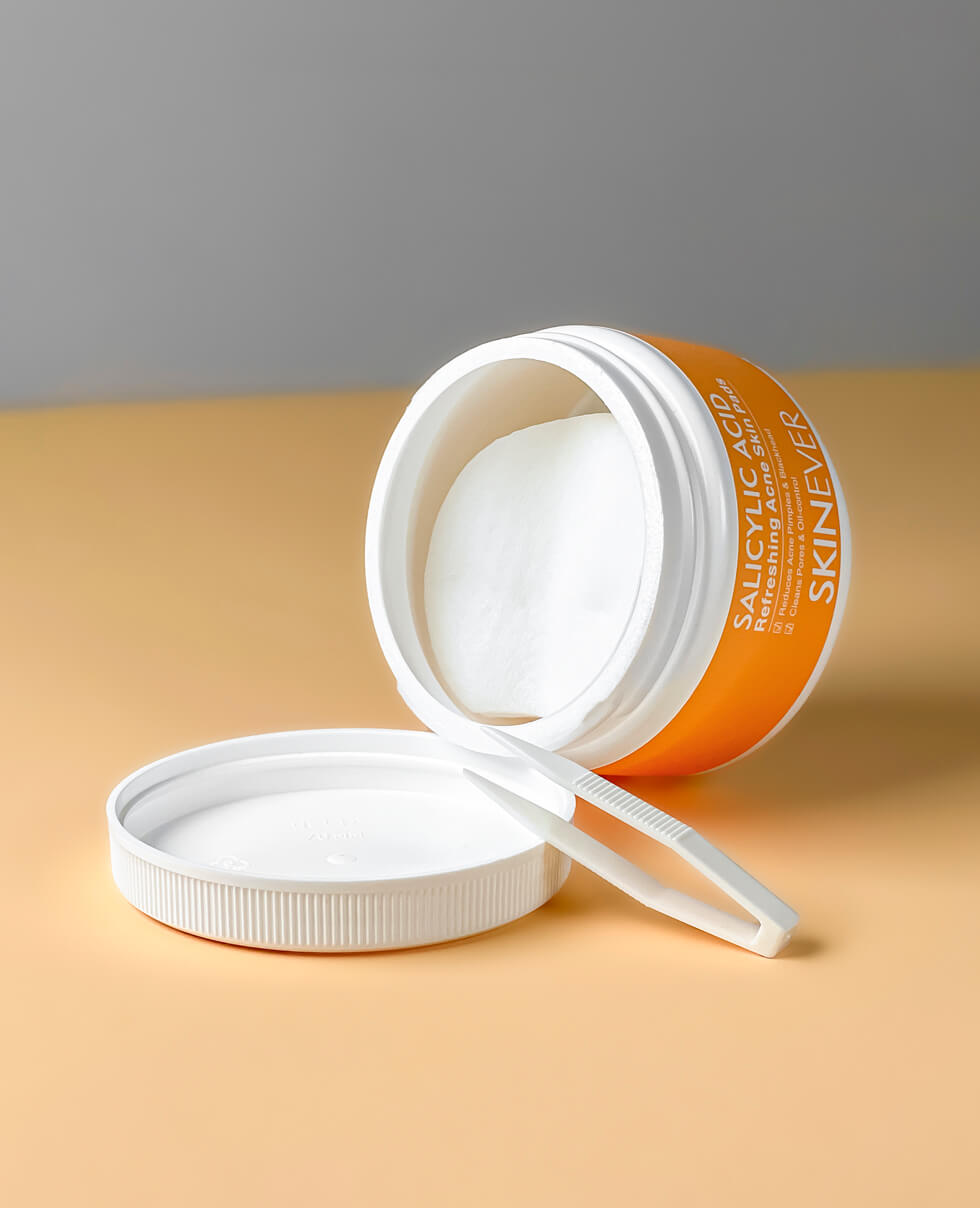 Пілінг-педи із саліциловою кислотою Skinever Salicylic Acid Refreshing Acne Skin Pads