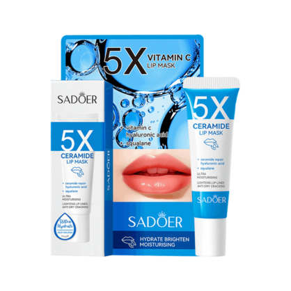 Маска для губ с керамидами Sadoer 5Х Сeramide Moisturise Lip Mask