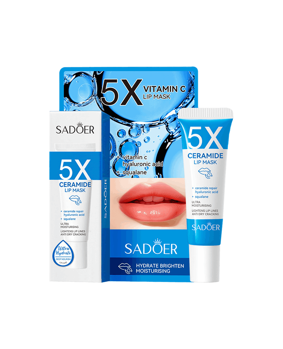 Маска для губ з керамідами Sadoer 5Х Сeramide Moisturise Lip Mask