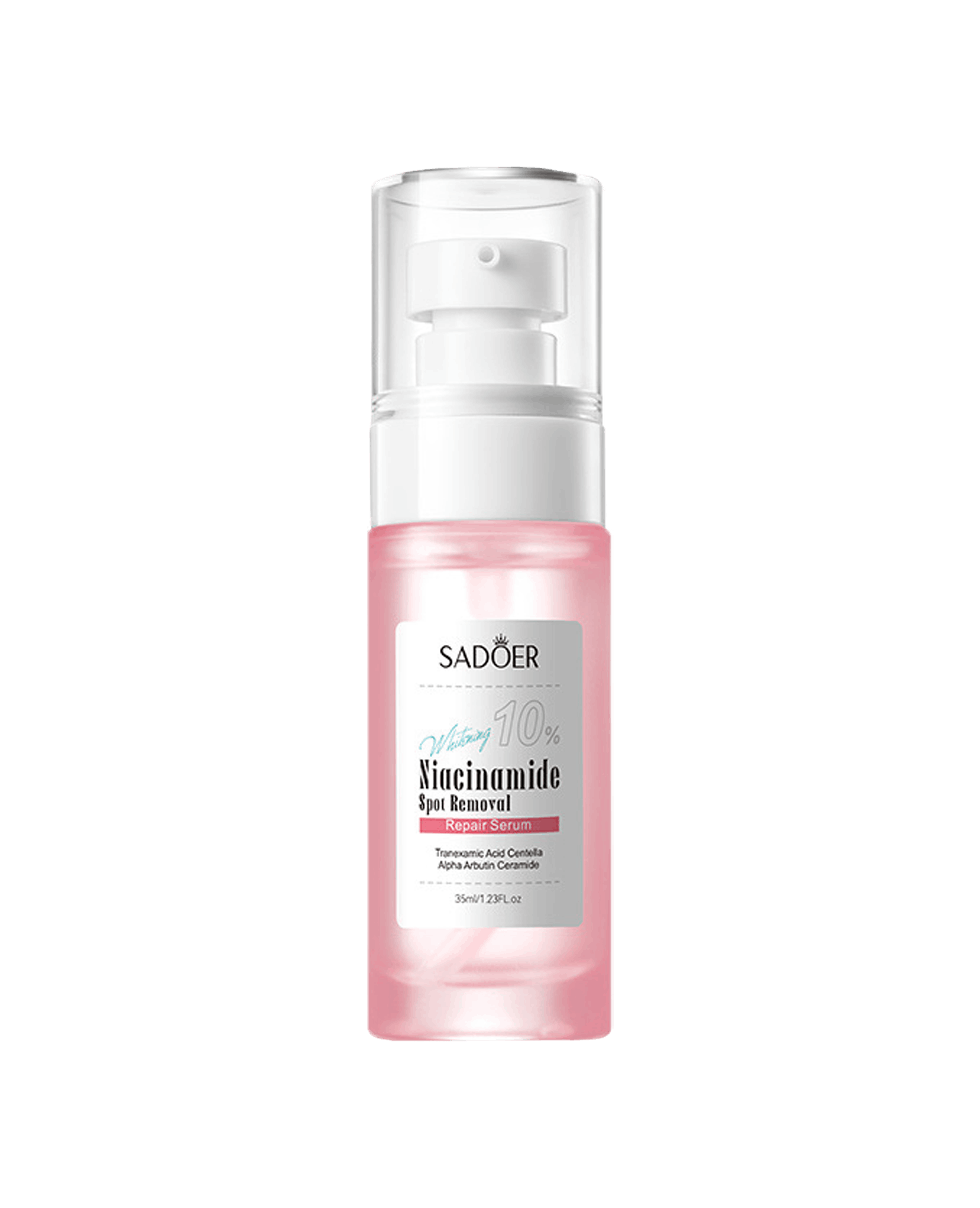 Сыворотка с ниацинамидом 10% арбутином и транексамовой кислотой Sadoer Niacinamide 10% Spot Removal Repair Serum