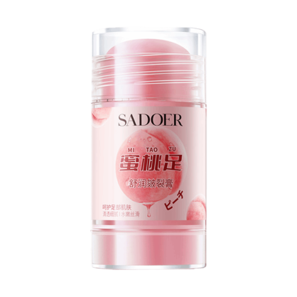 Крем для стоп в стіку Sadoer Peach Chapped Cream