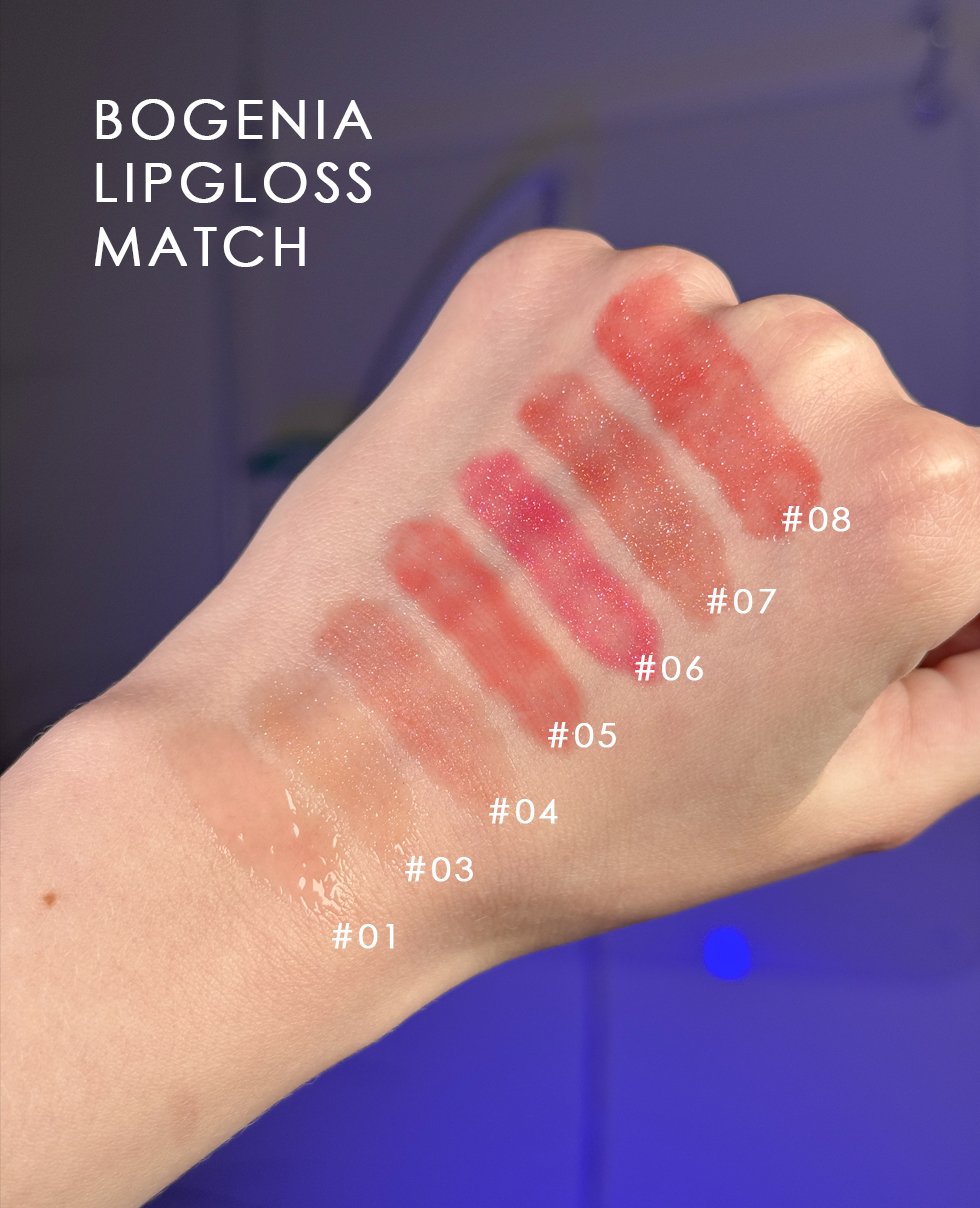 Блиск для губ Bogenia Match Lipgloss Sparkle