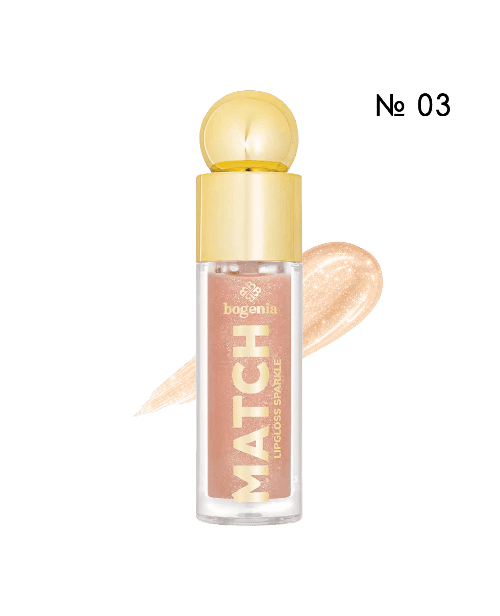 Блеск для губ Bogenia Match Lipgloss Sparkle