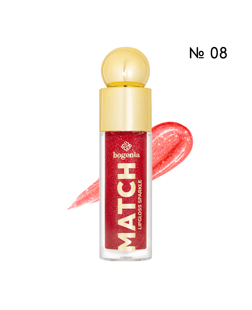 Блеск для губ Bogenia Match Lipgloss Sparkle