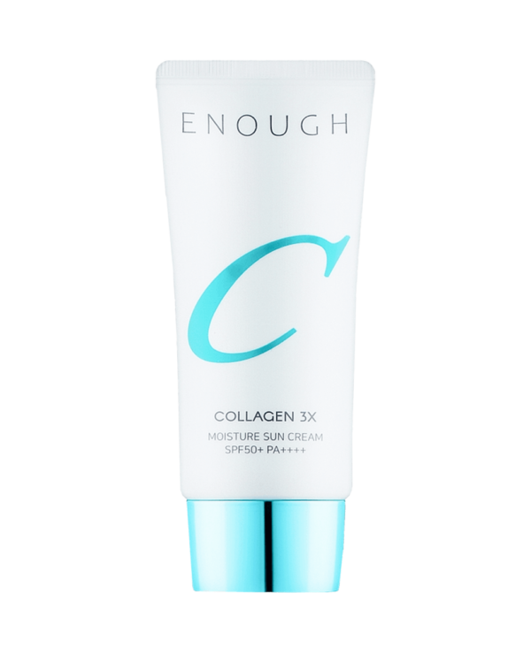 Сонцезахисний крем з колагеном Enough Collagen 3X Moisture Sun Cream SPF50+ РА++++