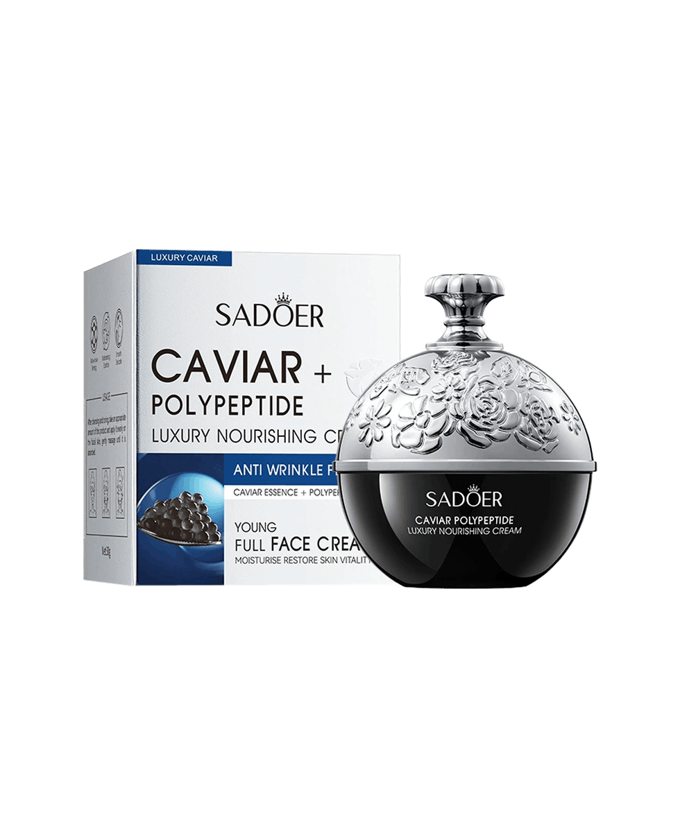 Крем з екстрактом чорної ікри та поліпептидами Sadoer Caviar