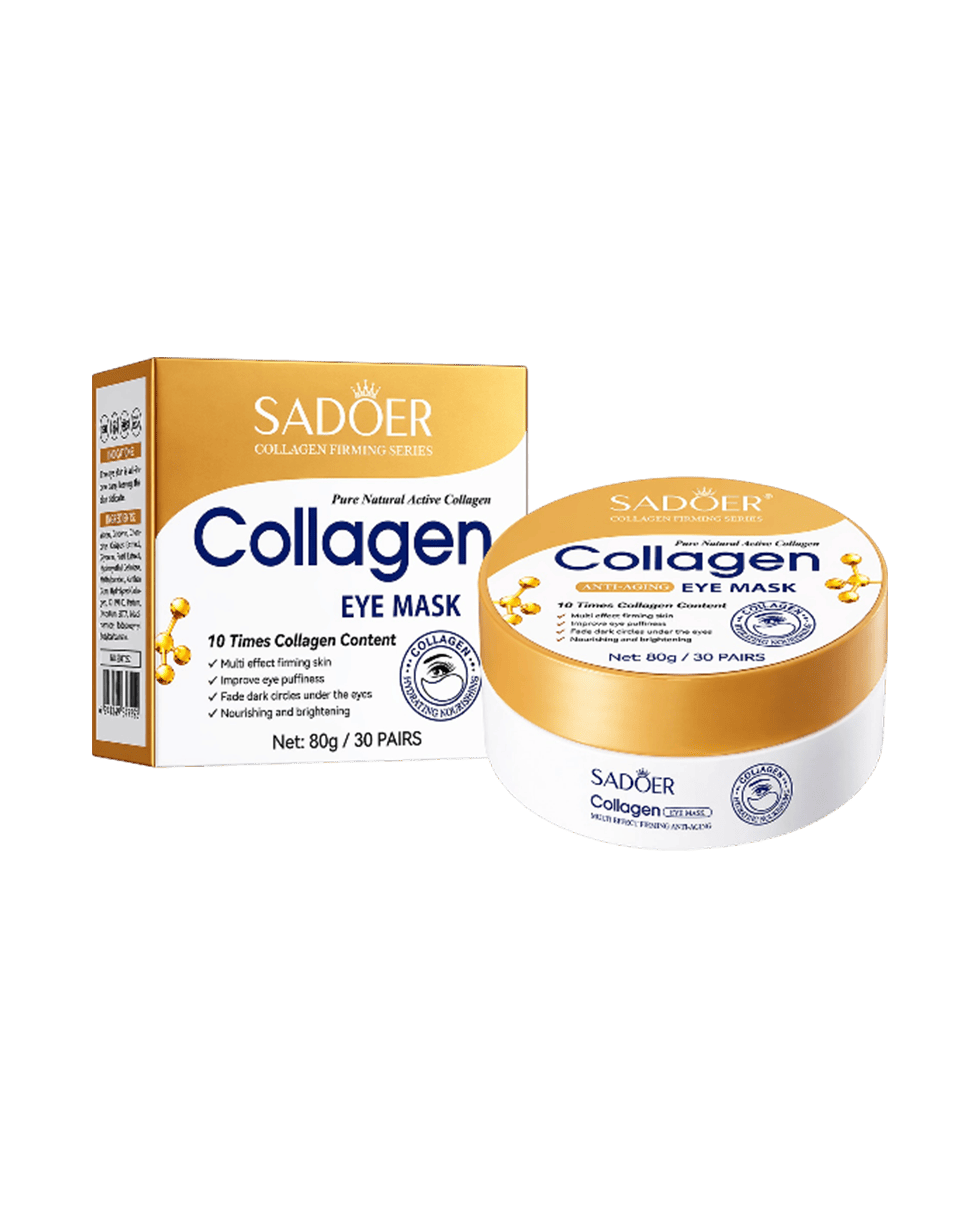 Гидрогелевые патчи с коллагеном Sadoer Collagen Anti-Aging Eye Mask