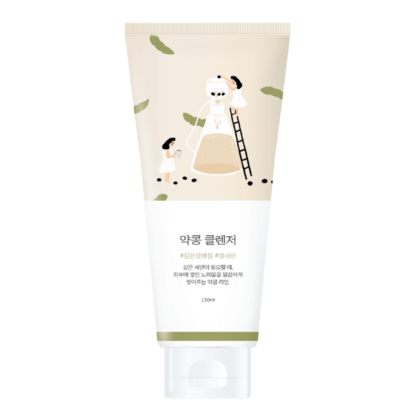 Пінка для вмивання з екстрактом чорних соєвих бобів Round Lab Soybean Cleanser