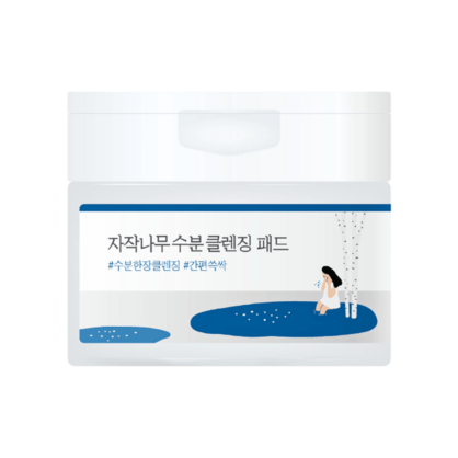 Педи для очищення та зволоження з березовим соком Round Lab Birch Juice Cleansing Pad