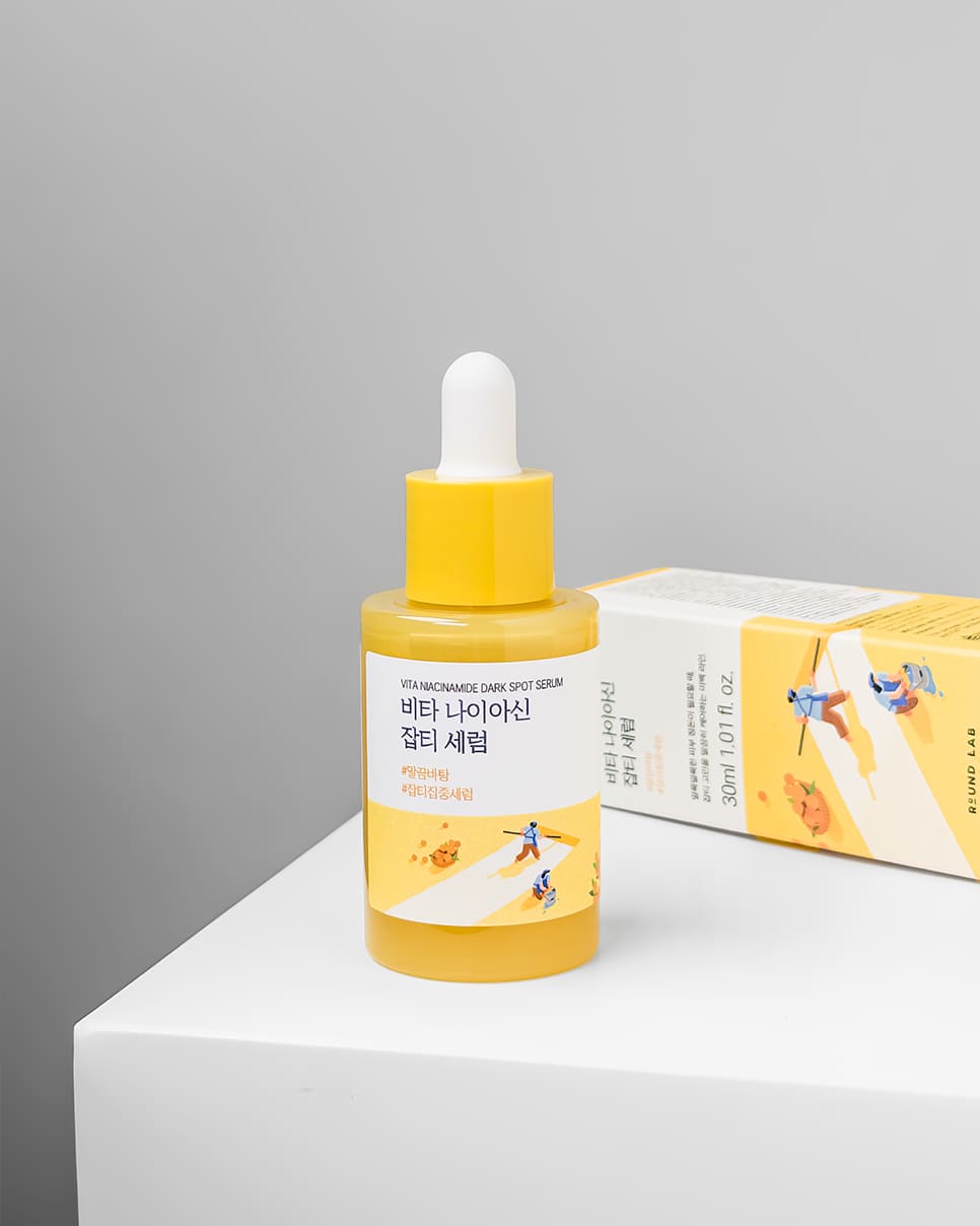 Осветляющая сыворотка с витамином C и ниацинамидом Round Lab Vita Niacinamide Dark Spot Serum