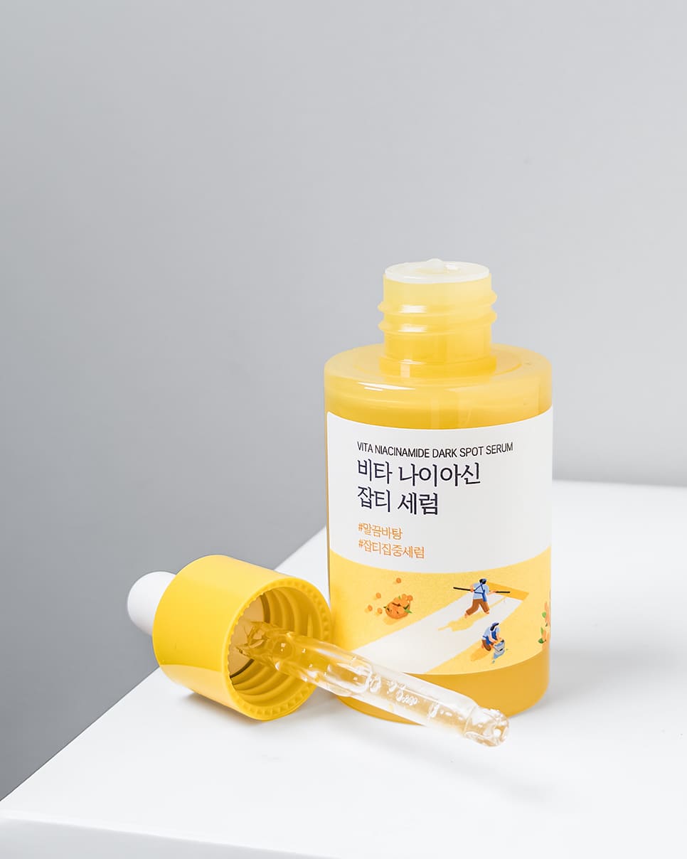 Осветляющая сыворотка с витамином C и ниацинамидом Round Lab Vita Niacinamide Dark Spot Serum
