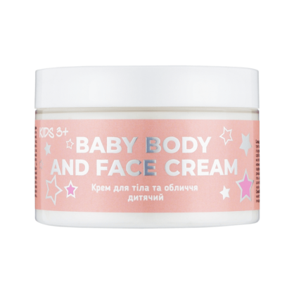 Крем для тіла та обличчя дитячий вік 3+ Top Beauty Baby Body And Face Cream