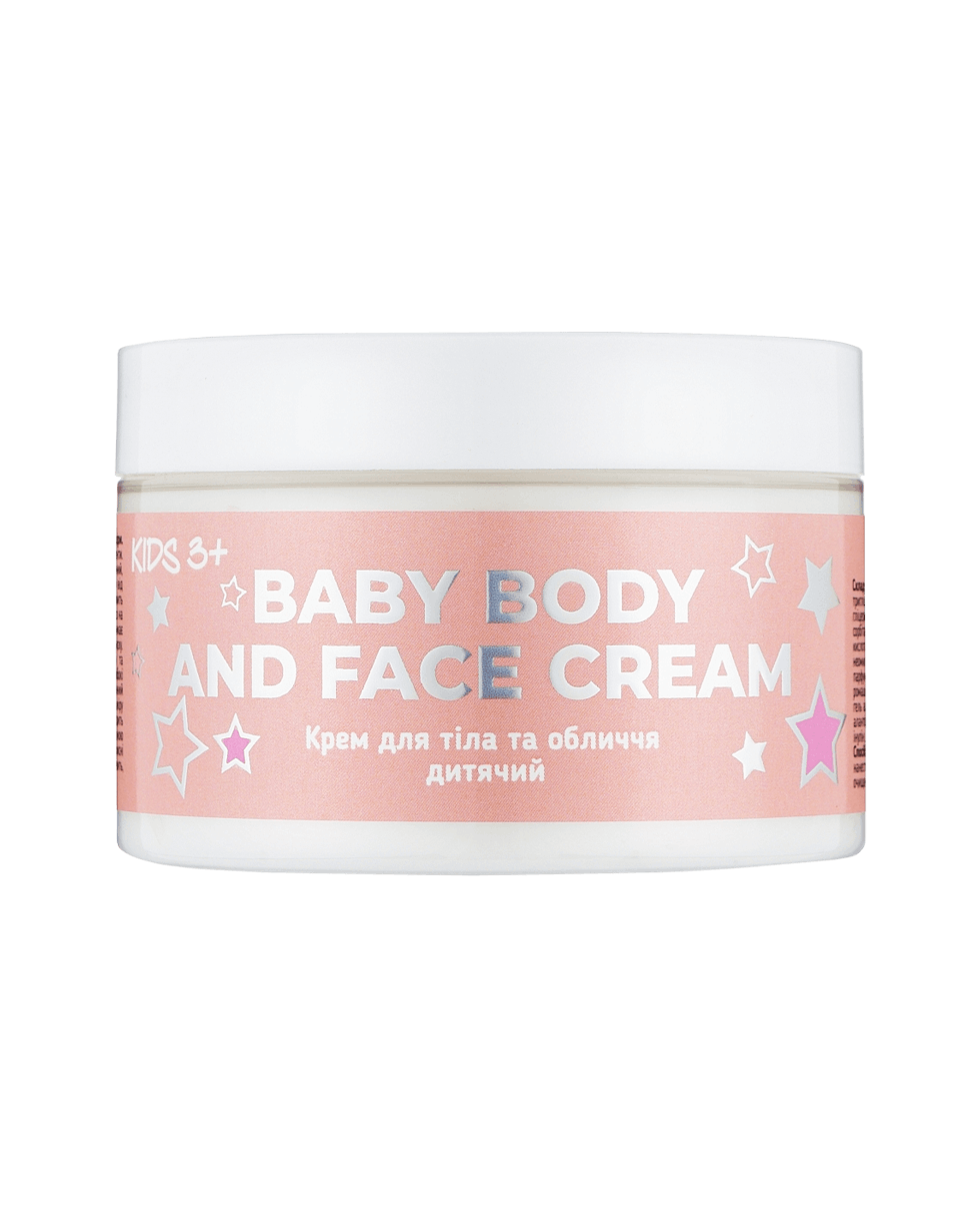 Крем для тіла та обличчя дитячий вік 3+ Top Beauty Baby Body And Face Cream
