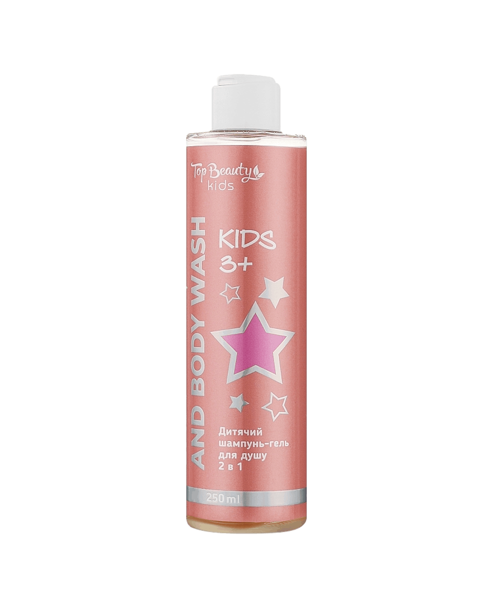 Детский шампунь-гель для душа 2 в 1 возраст 3+ Top Beauty Baby Hair And Body Wash