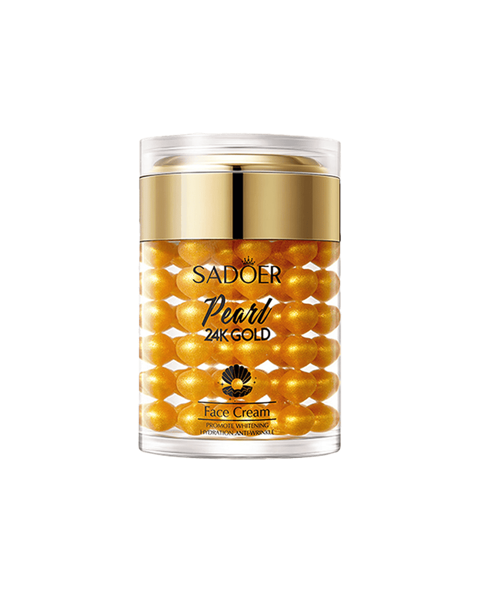 Капсульный крем с золотом и жемчугом Sadoer Pearl 24K Gold