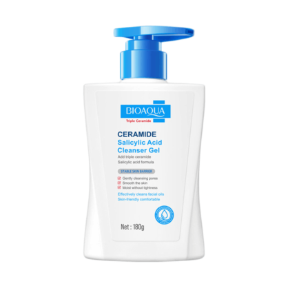 Гель для вмивання з керамідами та саліциловою кислотою Bioaqua Ceramide Salicylic Acid Cleanser Gel